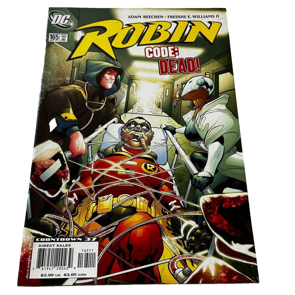 Robin Code Dead #165 DC Comics 2007 Adam‎ Beechen Freddie Williams II